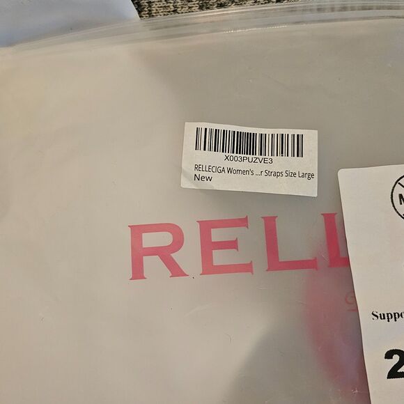 NWT RELLECIGA White One-Piece Swimsuit Large Adjustable Straps Full Coverage - Picture 10 of 10